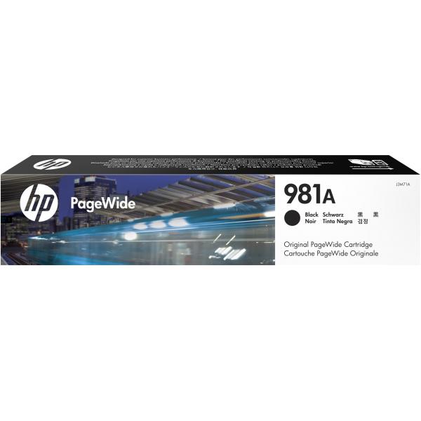 HP 981A - 106 ml - Schwarz - original - PageWide