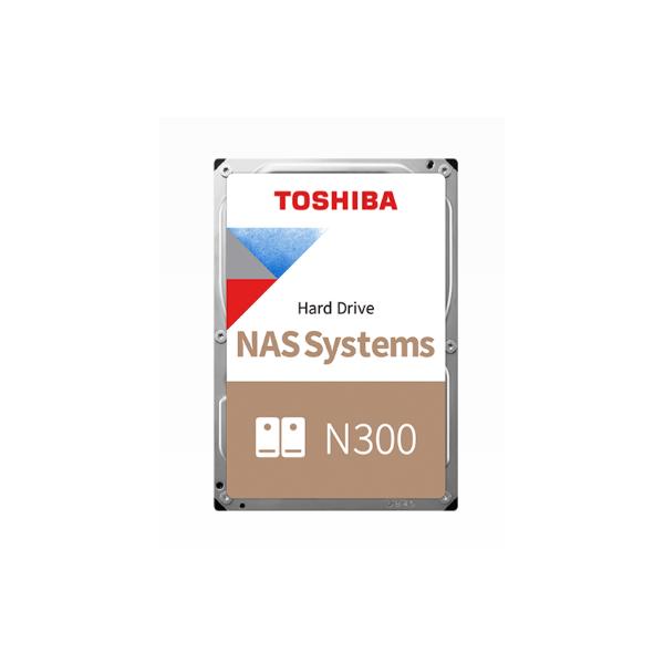 Hard disk Toshiba 10TB N300 - 10000Gb (10Tb) - SATA III - Ideale per Nas - 7200 Rpm - Buffer 512 MB Cache - 3.5'' Interno