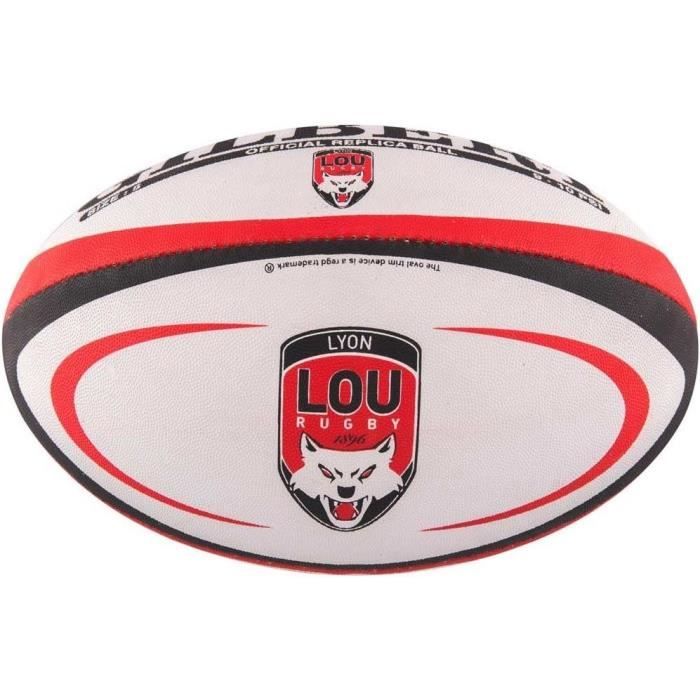Pallone da rugby GILBERT REPLICA - Lione - Taglia 5