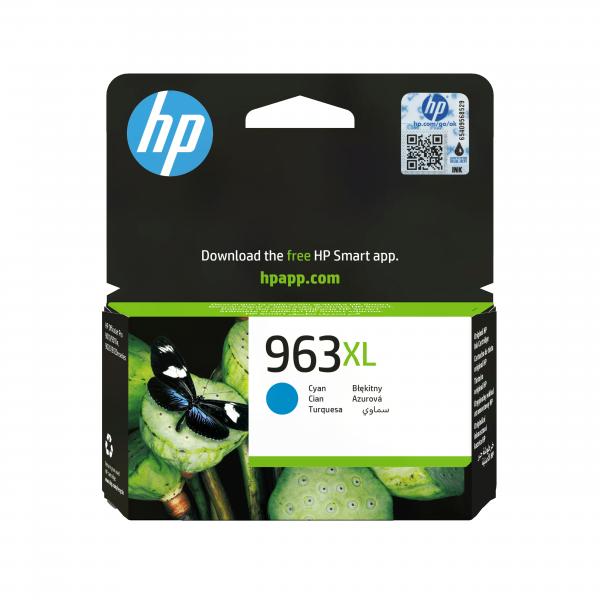 Image of HP Cartuccia di inchiostro ciano originale 963XL ad alta capacità