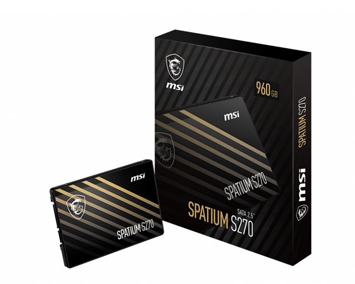 MSI - SPATIUM S270 - SSD interno - 240 GB - SATA 2.5
