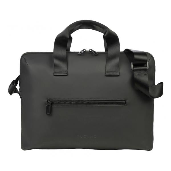 Image of Tucano Gommo 40,6 cm [16] Valigetta ventiquattrore Nero (GOMMO LAPTOPTASCHE BLACK - MACBOOK PRO 16 LAPTOP 15.6)