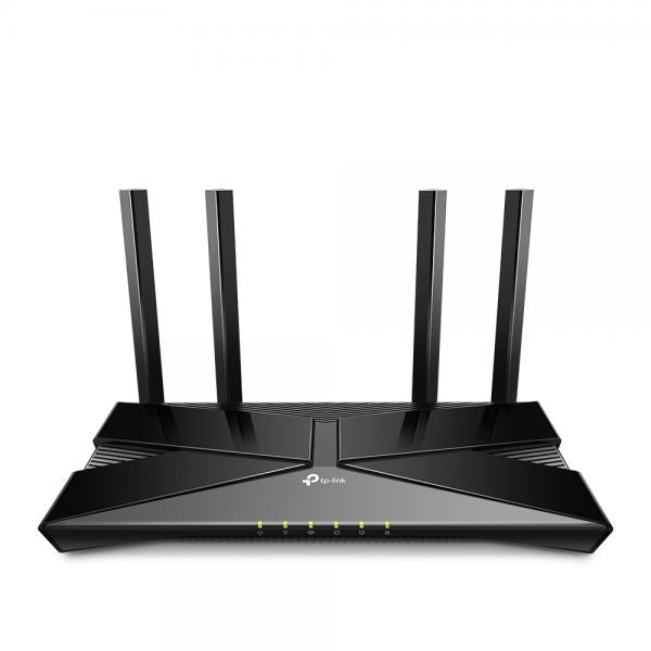 Image of TP-Link EX220 router wireless Gigabit Ethernet Dual-band [2.4 GHz/5 GHz] Nero (TP-LINK AX1800 DUAL BAND WI-FI 6 ROUTER)