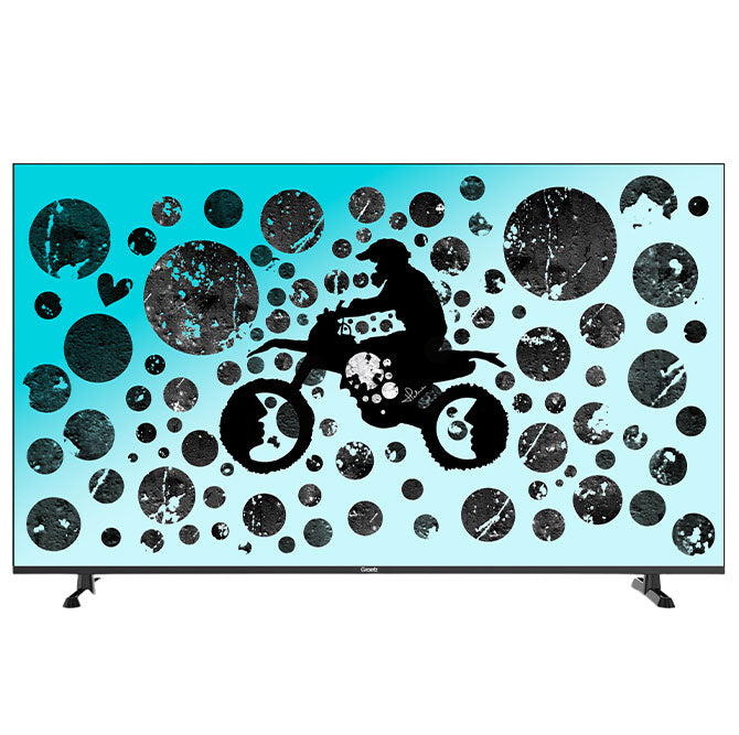 Televisore Graetz GR65Z1470 - Display 65 pollici UHD 4K LED - 3840x2160 ULTRA-HD - WebOs 22 - DVB-T2/T/S2 - Slot CI+ - 3x HDMI, 2x USB, WifI - Smart T