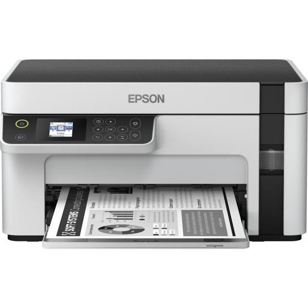 Image of Stampante Multifunzione Epson EcoTank ET-M2120 - Ink-jet A4 MONO - Serbatoio Nero Flacone Alta Capacita' - Stampante / fotocopiatrice / scanner - Airprint - USB, WiFi