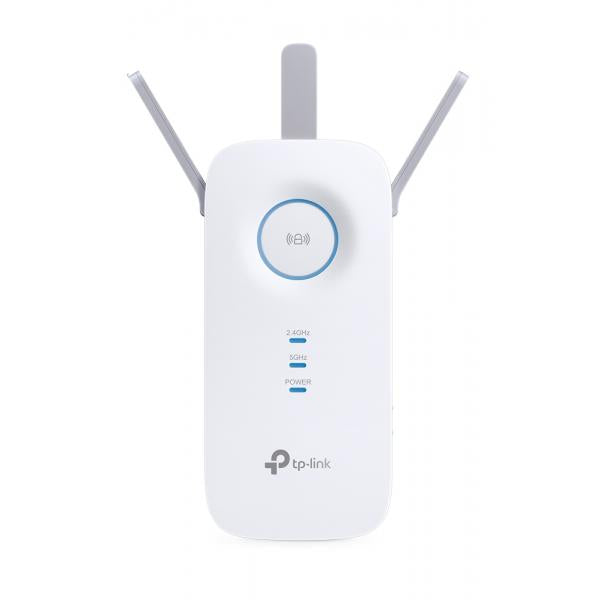 Image of Pocket Range Extender TP-Link AC1750 RE450 - Velocità Wi-Fi totale fino a 1750Mbps: 450Mbps su 2.4GHz + 1300Mbps su 5GHz - Porta GLAN - 3 Antenne