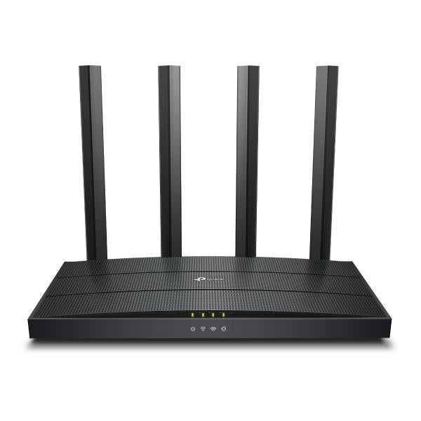 Image of TP-LINK Router Wi-Fi 6 AX1500 300 Mbps at 2.4 GHz + 1201Mbps at 5 GHz- 4 Antennas- 1GHz Dual Core CPU- 1 Gigabit WAN Port