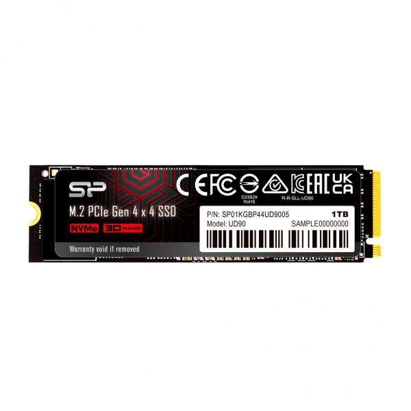 Image of Silicon Power UD90 M.2 1 TB PCI Express 4.0 NVMe 3D NAND (SILICON POWER UD90 - 1TB - PCI Express)