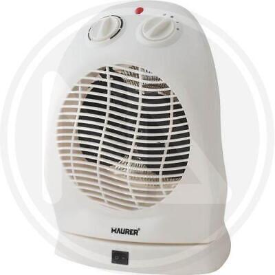 Image of TERMOVENTILATORE OSCILLANTE Mod. MITIA MAURER Potenza 1000/2000W CM. 21x16x29
