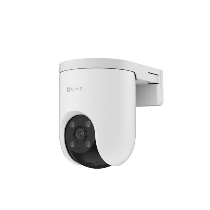Telecamera panoramica Wi-Fi EZVIZ H8c Pro - 3K - Rilevamento AI - Visione notturna a colori - Audio bidirezionale