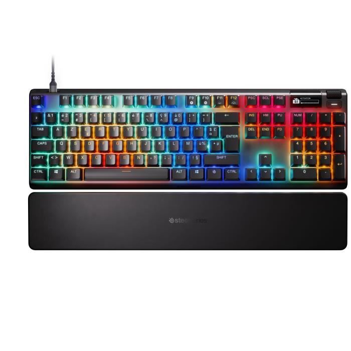 Image of Tastiera da gioco meccanica cablata - STEELSERIES - APEX PRO GEN 3 - Nero