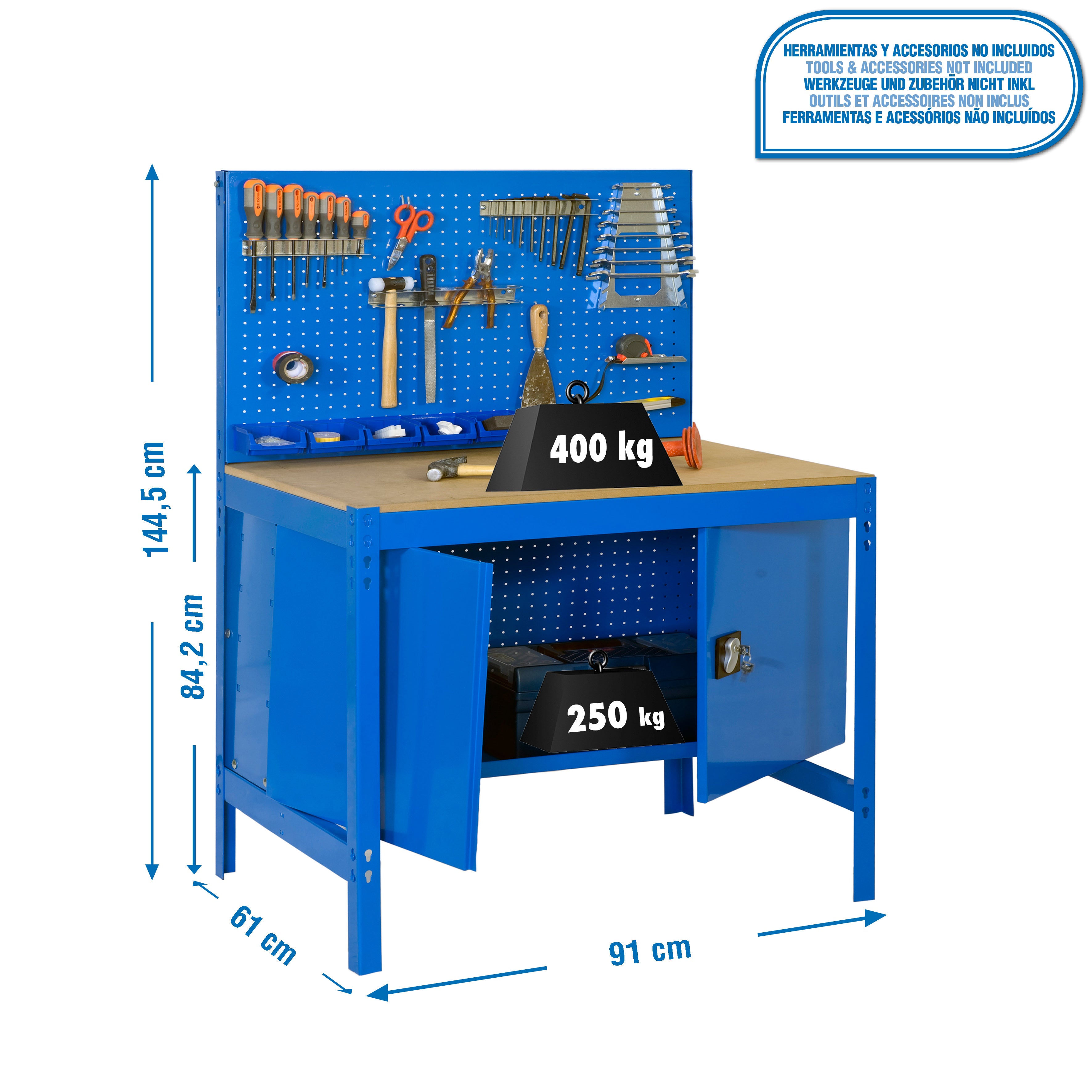 SIMONWORK BT2 CABINET 900 AZUL/MADERA