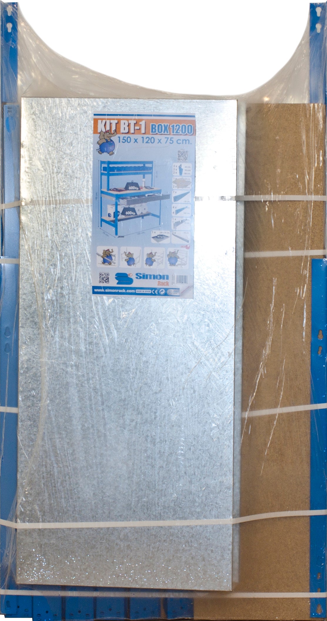 SIMONWORK BT1 BOX 900 AZUL/MADERA