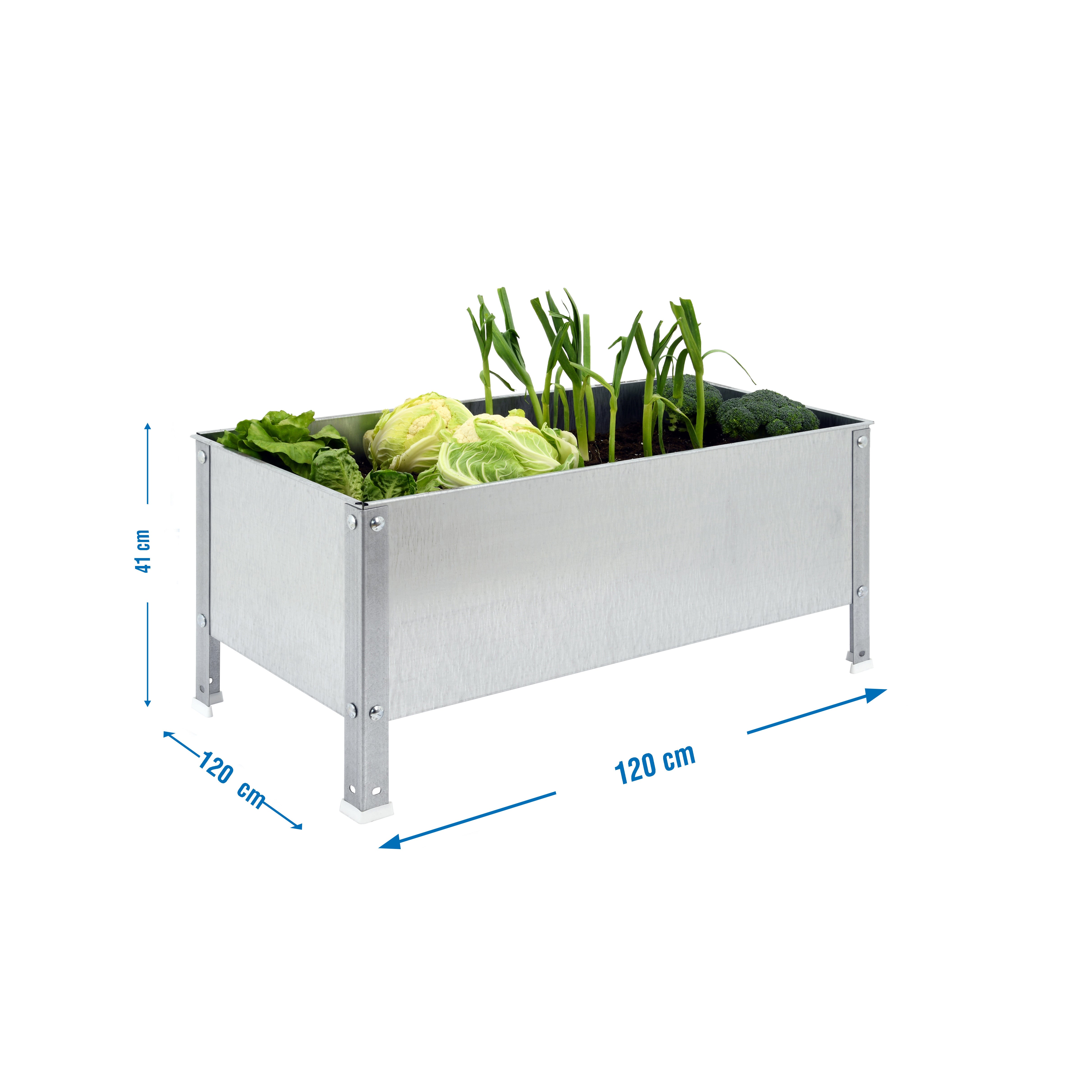 SIMONGARDEN URBAN 410x1200x1200 GALVA/GAL-400l