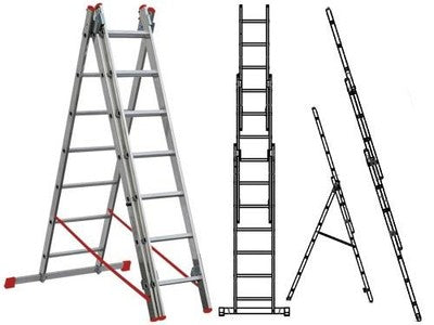 SCALE SCALA PROMO STEP ESTENSIBILE 3X7 ALTEZZA MAX.4.03 MT NORMA EN-131