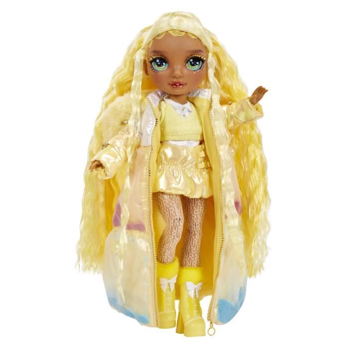 Image of Rainbow High - Winter Wonderland - Giallo - Rivela il tuo colore - Crea il tuo pupazzo di neve - Dai 4 anni