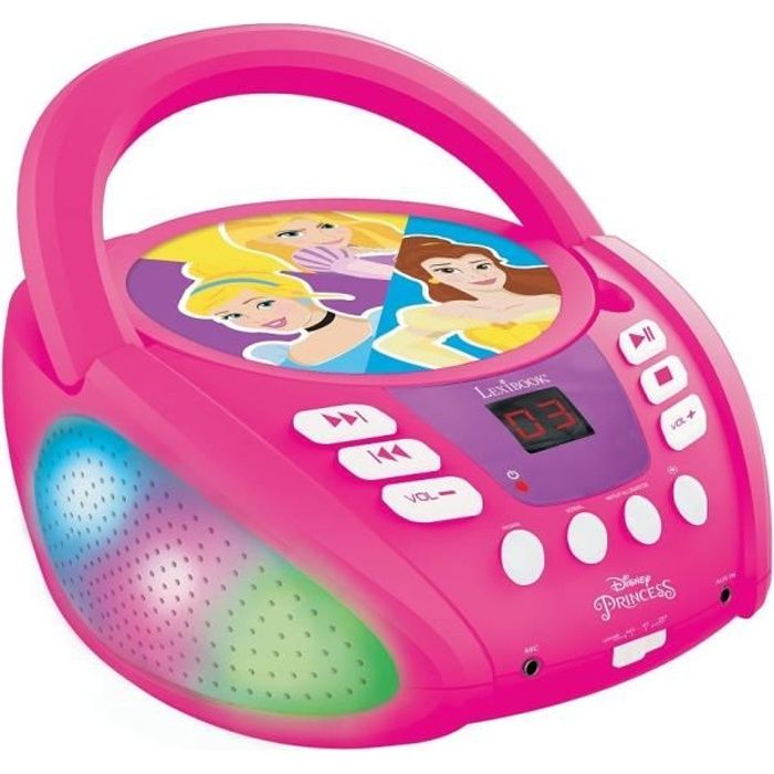 Image of PRINCIPESSA DISNEY - Lettore CD Bluetooth - Effetti di luce