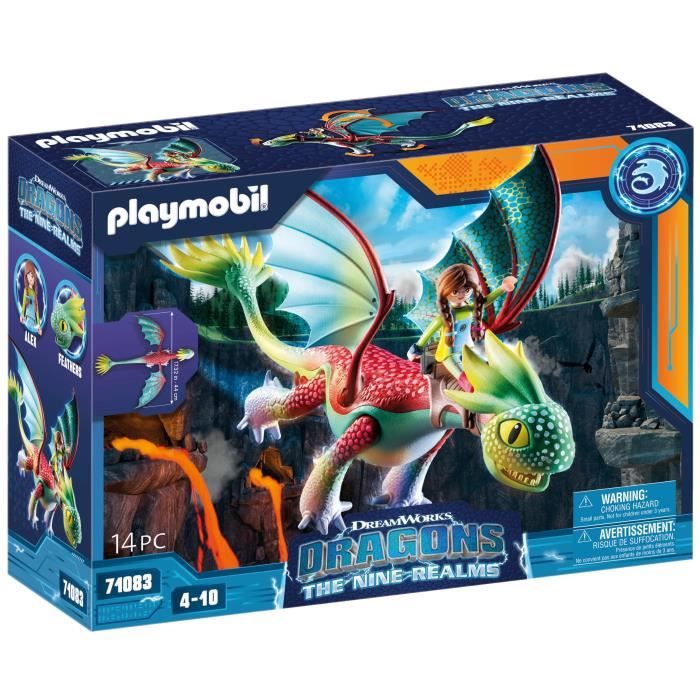 Playmobil - 71083 - Dragons Nine Regni: Feathers & Alex