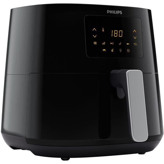 Philips Airfryer XL Oil -free Fryer 3000 HD9270/70, 1,2 kg, tecnologia Air Rapid, 7 Pre -setlements, Black