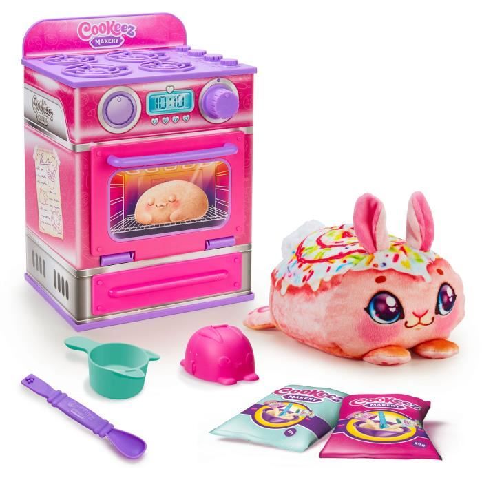 Image of Pasticceria Rosa - MOOSE TOYS - COOKEEZ MAKERY - Forno interattivo, peluche profumato e accessori