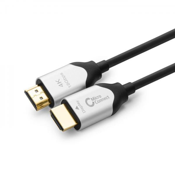 Microconnect HDM191910V2.0OP cavo HDMI 10 m HDMI tipo A [Standard] Nero (Premium High Speed Active - Optic HDMI 2.0 Cable 10m HDMI - 2.0 4K 60Hz, 18Gb