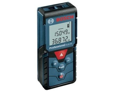 METRO LASER PROFESSIONALE BOSCH GLM 40 MISURATORE LASER CM.6X3X10