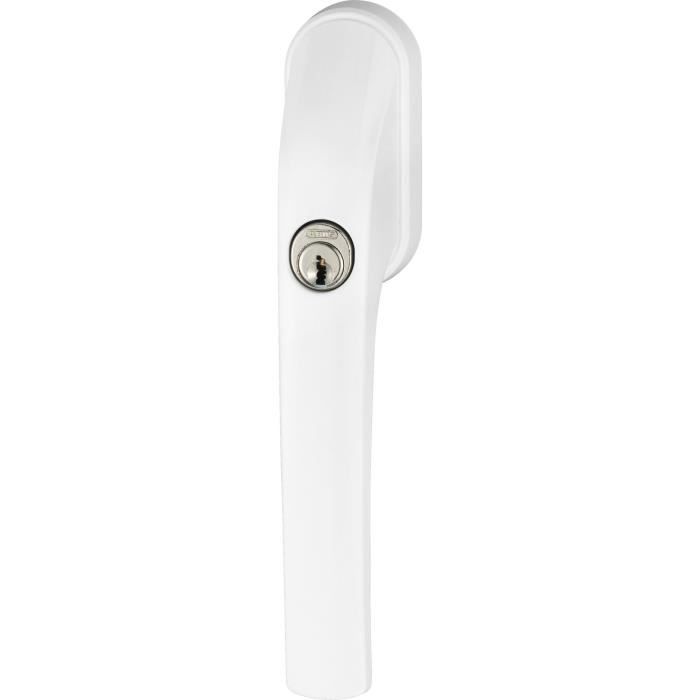 Image of Maniglia - ABUS - FG300 W CL/DFNLI - Doppia protezione per finestre in plastica o alluminio - Testata secondo DIN 18267