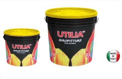 Image of IDROPITTURA LAVABILE PROFUMATA PER INTERNI COLORI VERNICI LT.14 - LT.4