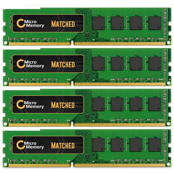 CoreParts MMD8788/16GB memoria 4 x 4 GB DDR3 1333 MHz Data Integrity Check [verifica integrità dati] (16GB Memory Module for Dell - 1333Mhz DDR3 Major
