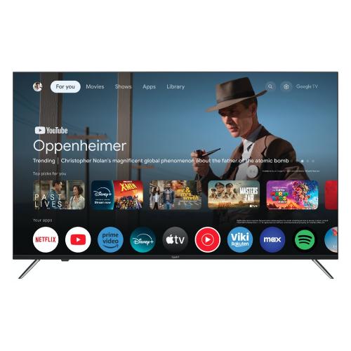 Image of Televisore Qbell QT50UGF9A - Display 50 pollici Led UHD 4K - 3840x2160 ULTRA-HD - Google SMART TV Televisore - DVB-T2/C - HDMI - USB, Wifi - Vesa