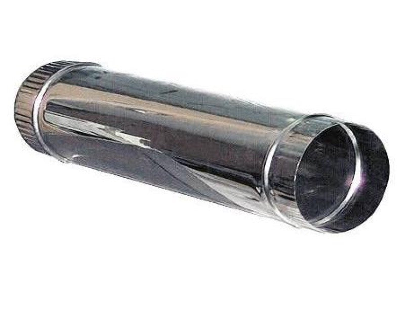 Image of TUBI TUBI PER STUFA IN ACCIAIO INOX CM.16X100
