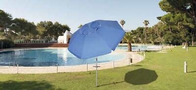 Image of OMBRELLONI DA SPIAGGIA POLY BLU' 220 MM. OMBRELLONE SPIAGGIA MARE