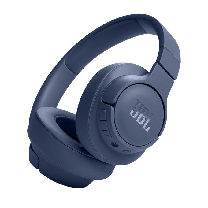 Cuffie Stereo con Microfono JBL Tune 720BT - Padiglione auricolare - Connettore 3.5 mm USB tipo-C - Bluetooth - Blu