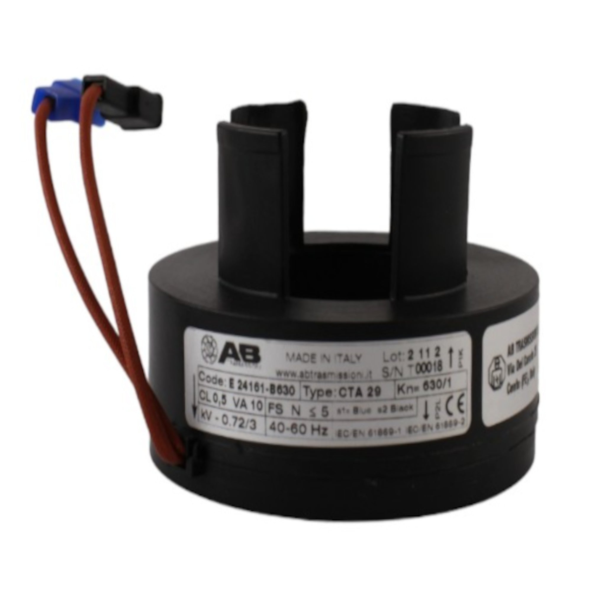Image of Trasformatore amperometrico ad anello 630/1A 10VA AB trasmissioni
