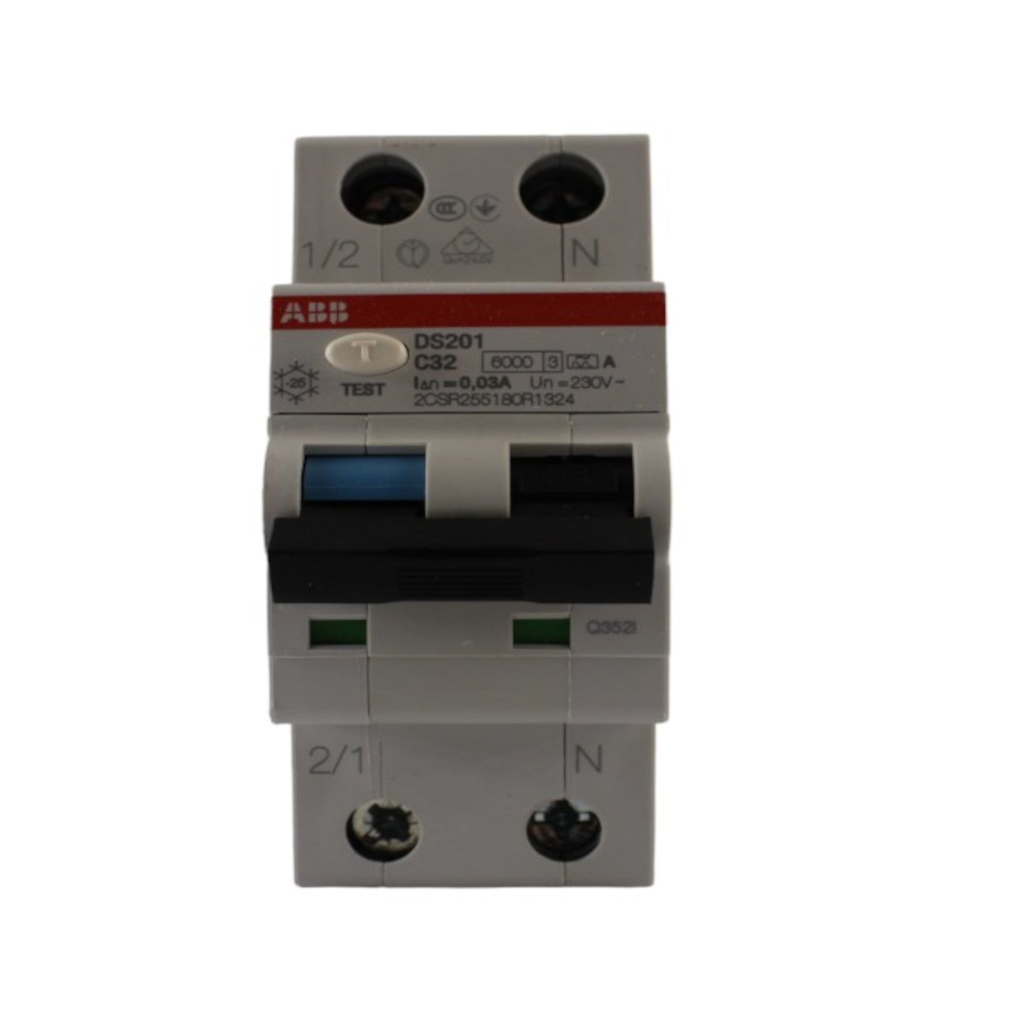 Interruttore magnetotermico differenziale 6KA 1P+N classe A 32A ABB