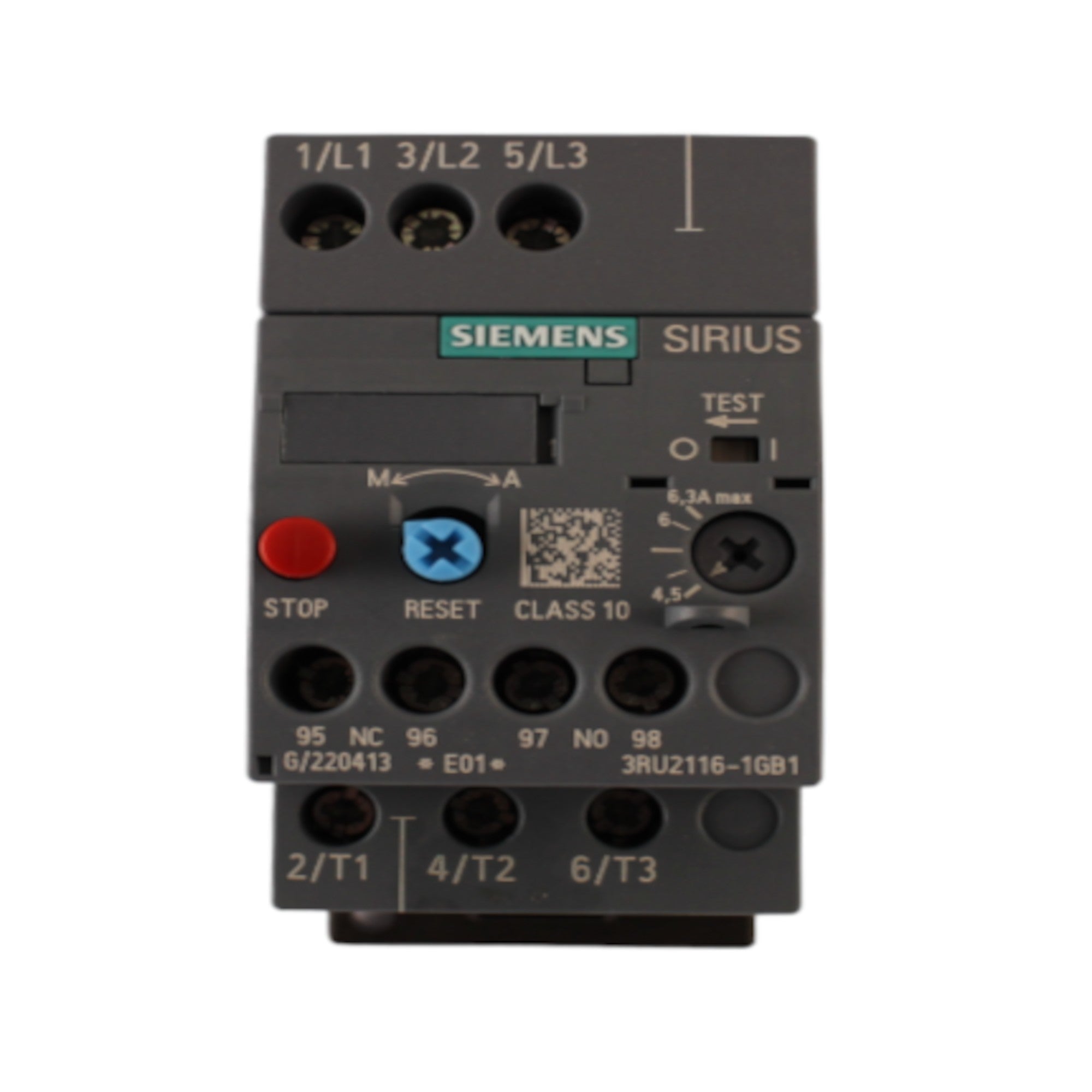 Relè termico 4.5-6.3A Siemens