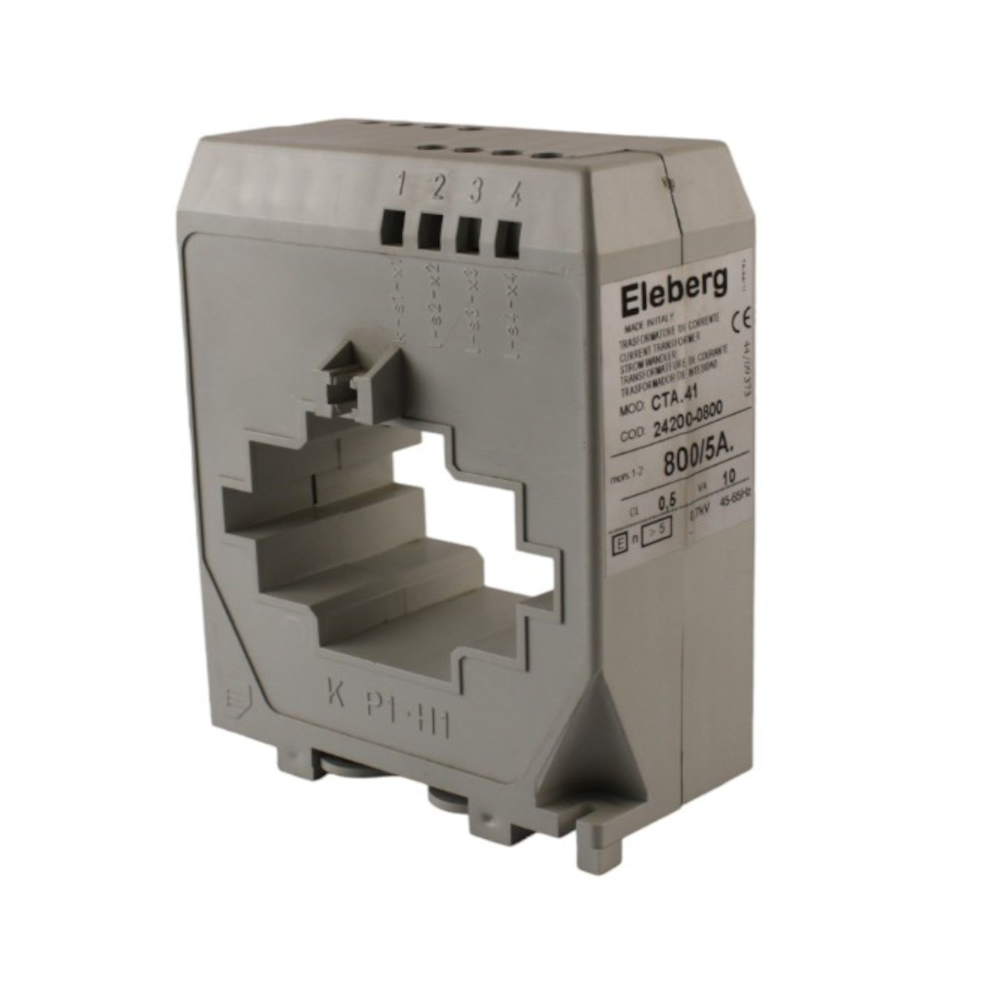 Trasformatore amperometrico 800/5A CL.0.5 10VA (Eleberg) Aleyay