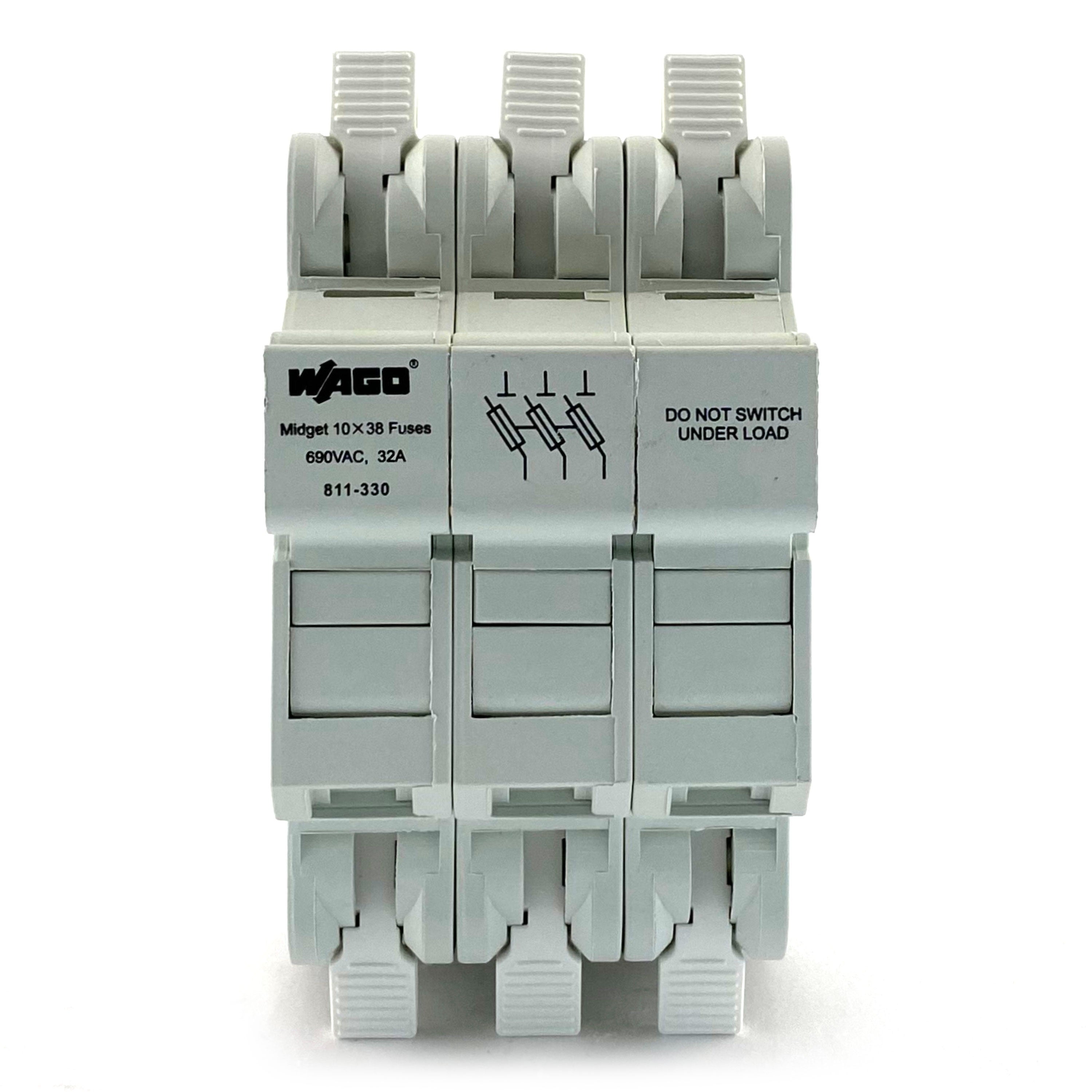 Sezionatore portafusibile 3P 32A Wago