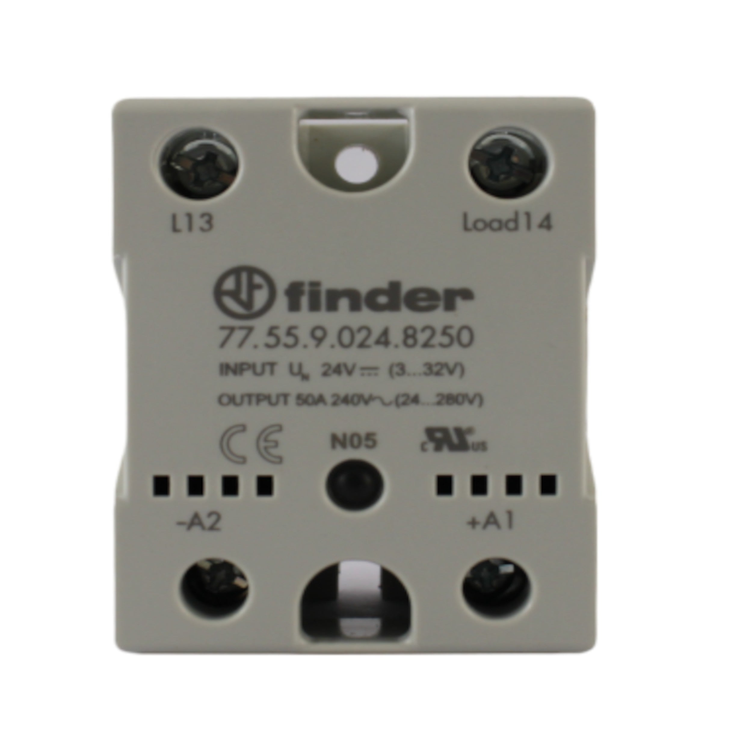 Relè allo stato solido da pannello 50A/230V AC 1 NO commutazione 21,6/280 V A Finder