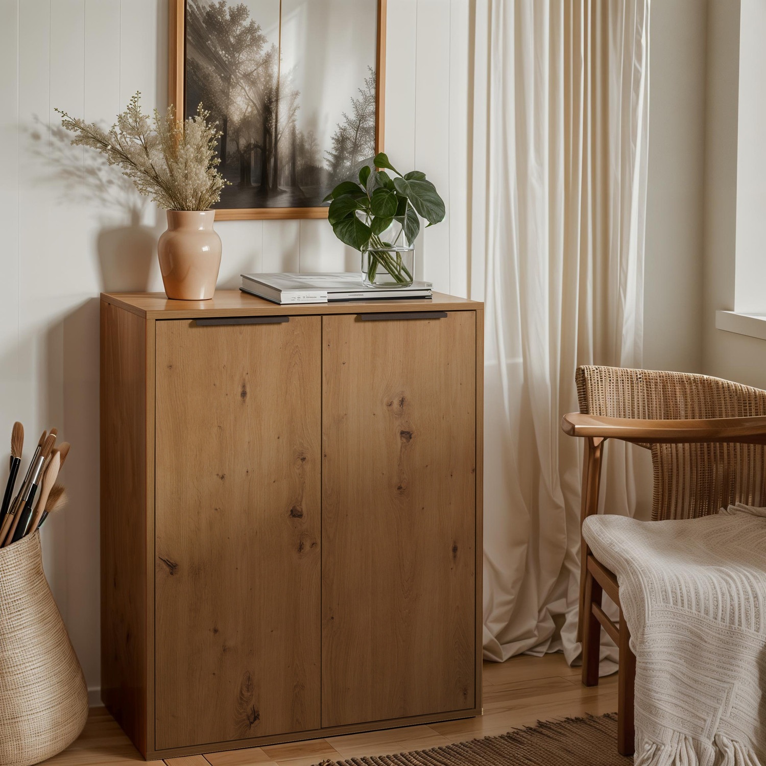 MOBILE ESPRESSO 72X36XH87CM ROVERE.