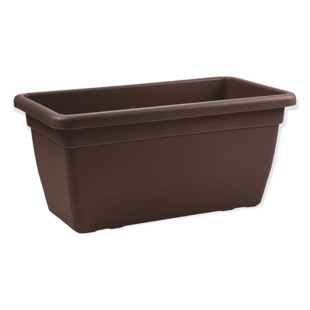 CASSETTA FIORIERA VASO Rettangolare Da Balcone Cleo In Plastica 60 Cm