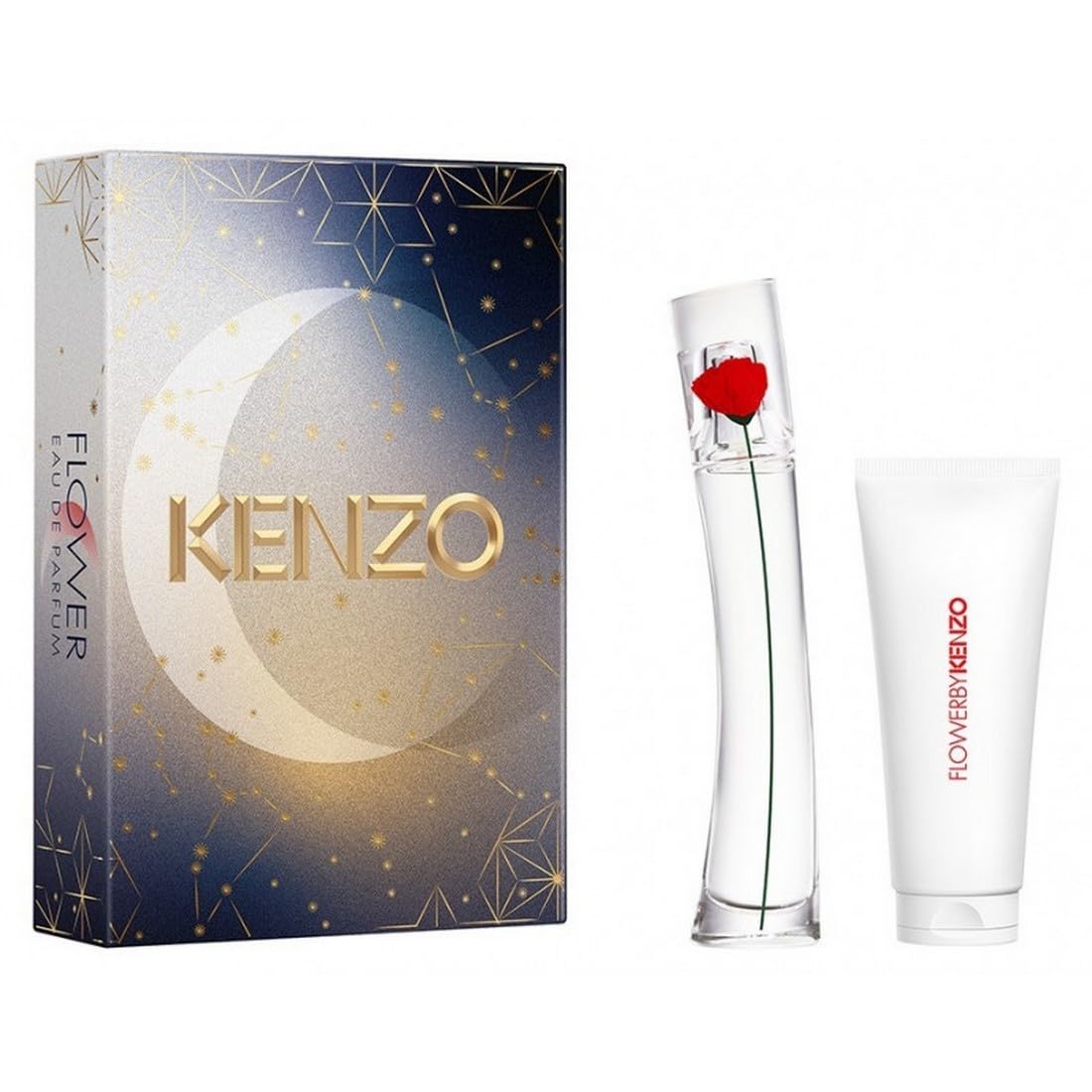 Profumo unisex uomo donna KENZO Eau de Parfum Flower 30 ml Spray + Lozione Corpo