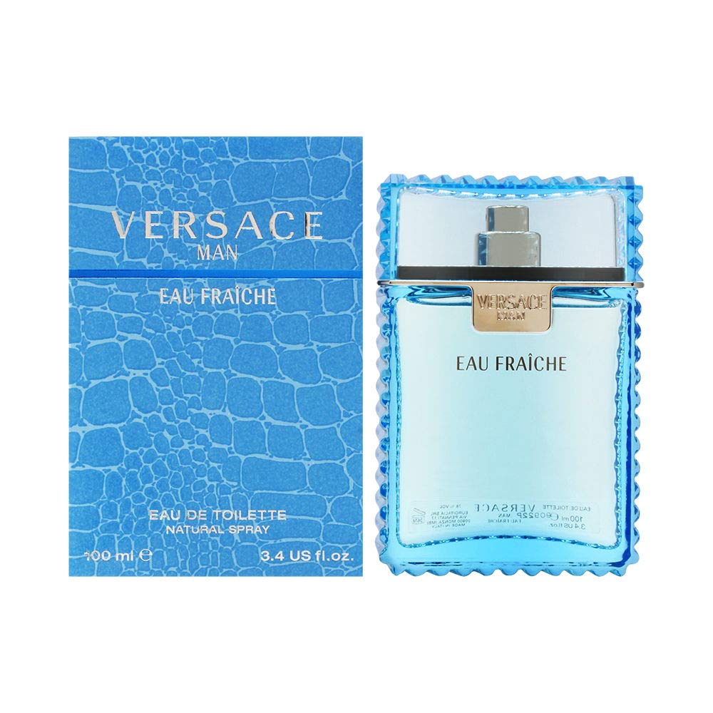 Profumo unisex uomo donna VERSACE Eau de Toilette EDT Mano Fraiche 100 ml Spray