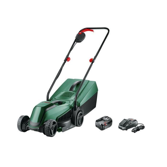 Rasaerba Bosch EasyMower 18 - con batteria 4Ah 18V - larghezza di taglio 32 cm