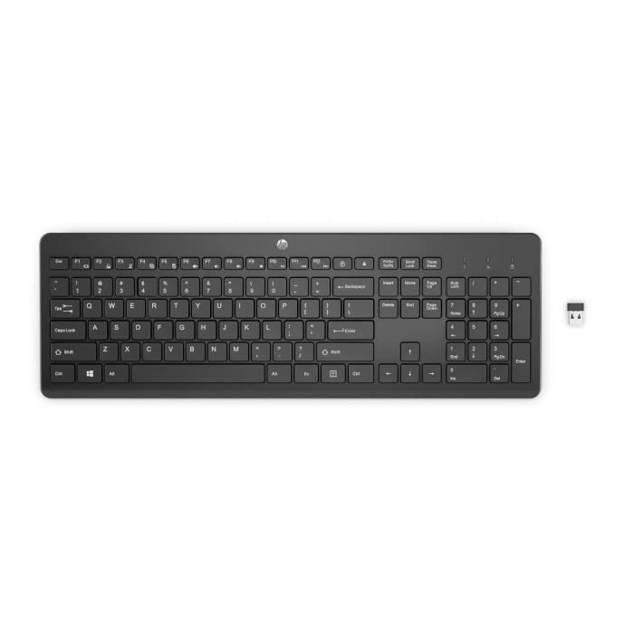 Tastiera wireless HP 230 - Black - Azerty
