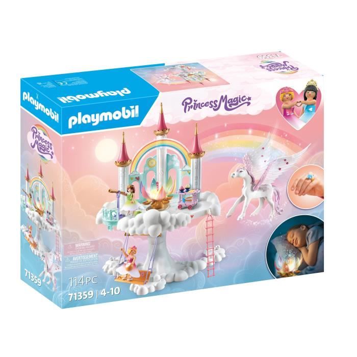 Image of PLAYMOBIL 71359 Torretta incantata - Princess Magic - Il fiore magico può trasformarsi in una luce notturna - Dai 4 anni in su