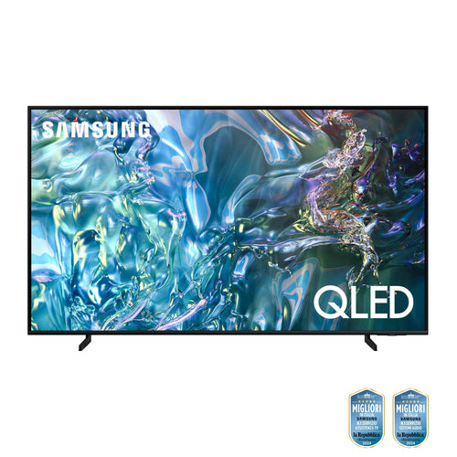 Image of Samsung Q60D TV QLED televisore 4K 75 QE75Q60DAUXZT Smart TV Wi-Fi Titan Gray 2024, Quantum Processor Lite 4K, 4K Upscaling, AirSlim Design, OTS Lite
