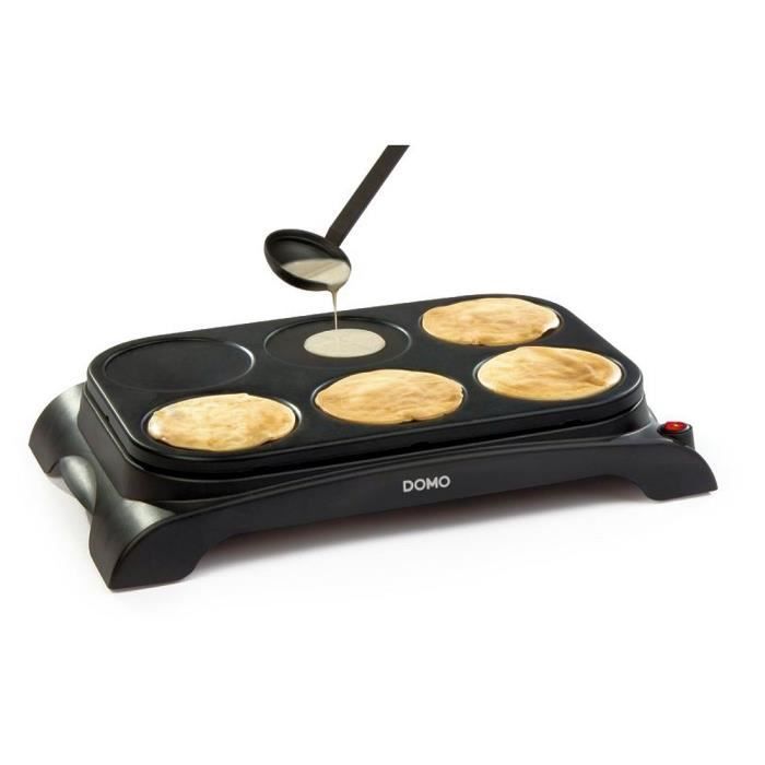 Image of DOMO DO8709P Crepiere - 6 persone - 1000W - Nero