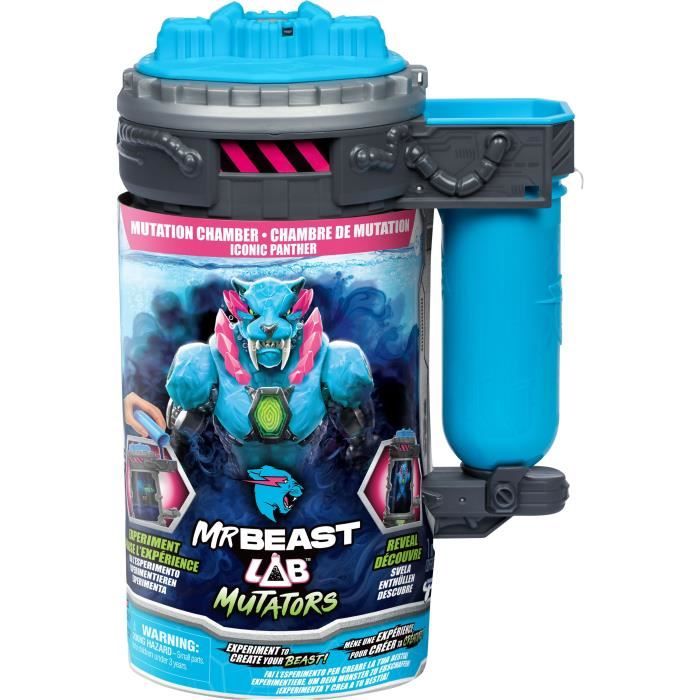 Image of Figurina iconica della camera di mutazione di Mutators Panthere - MR Beast LAB - Esegui un esperimento per creare la tua creatura