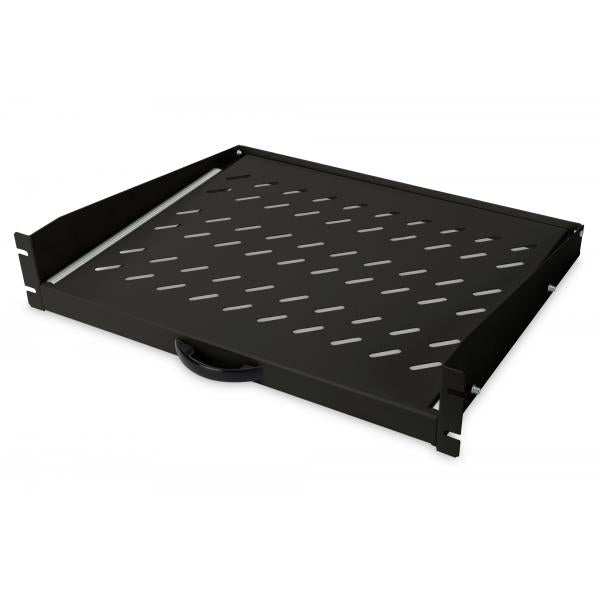 Image of Ripiano estraibile DIGITUS per installazione fissa sulle guide profilate anteriori da 483 mm (19'').